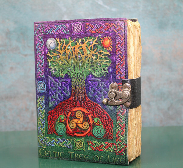 Hayat Ağacı Deri Defter Model 1