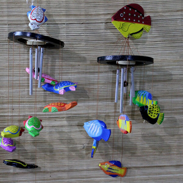 Hayvan Figürlü Rüzgar Çanı Model 1