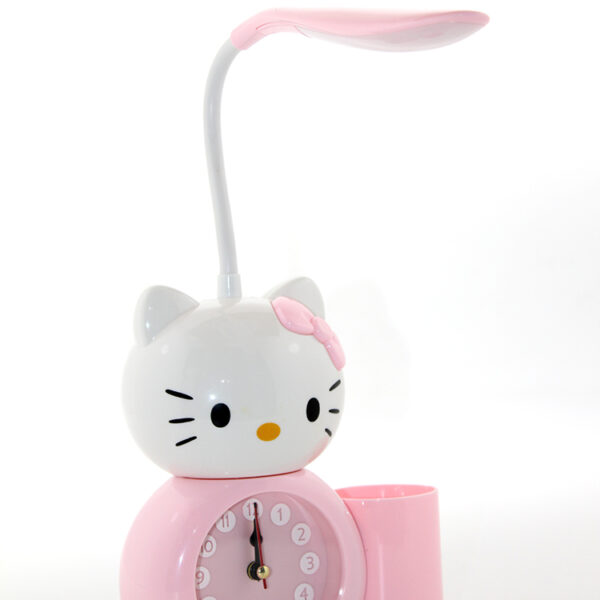 Hello Kitty Masa Lambası Saat Ve Kalemlik