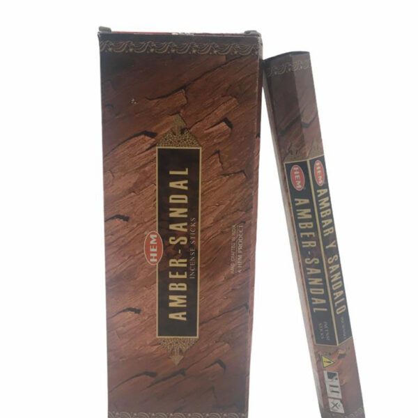 Hem Amber Sandal Aromalı Çubuk Tütsü