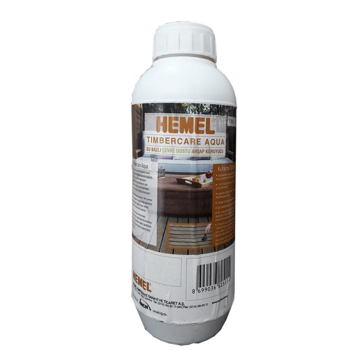 Hemel Timbercare Aqua Emprenye 1 Litre Şeffaf - Görsel 3