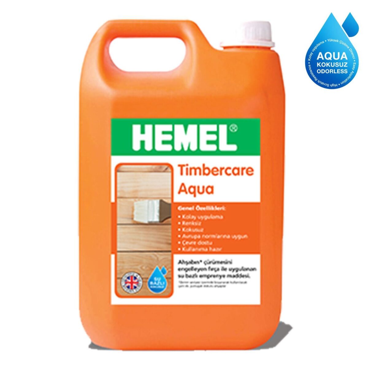 Hemel Timbercare Aqua Emprenye 20 Litre Şeffaf - Görsel 2