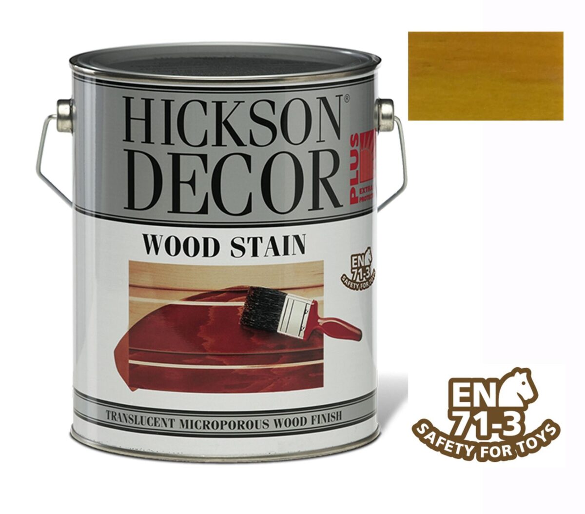 Hickson Decor Wood Stain 2,5 LT Tanalith Green - Görsel 1