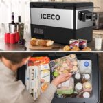 ICECO TCD45 12/24Volt 45 Litre Çift Bölmeli Outdoor Kompresörlü Oto Buzdolabı/Dondurucu - Görsel 4
