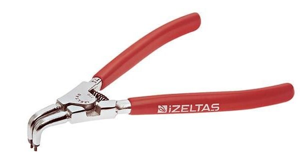 İzeltaş 3311 Dış Segman Pensi 125 mm Yaylı Eğri