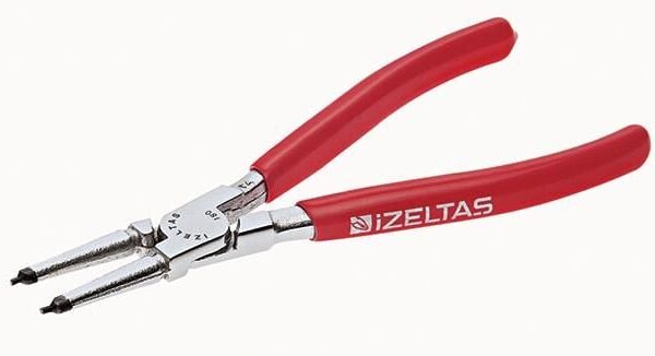 İzeltaş 3321 İç Segman Pensi 140 mm Yaysız Düz