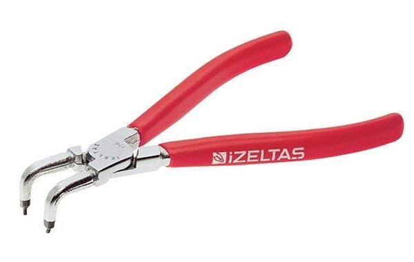 İzeltaş 3331 İç Segman Pensi 130 mm Yaysız Eğri