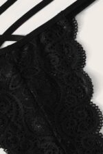 Kadın Siyah Dantel Sütyen Külot Takımı – Modern, Konforlu ve Günlük Kombinlere Uygun - Görsel 4