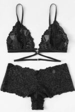 Kadın Siyah Özel Şık Sütyen Külot Takımı – Modern, Konforlu ve Günlük Kombinlere Uygun - Görsel 3