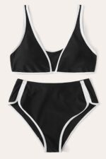 Kadın Siyah Pedli Yüksel Bel Sütyen Külot Takımı – Modern, Konforlu ve Günlük Kombinlere Uygun - Görsel 3