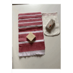 Gelin Hamamı Seti, Premium Peştemal , Ponza Topuk Taşı, Doğal Zeytinyağı Sabun, Kese 4lü Set - Görsel 3