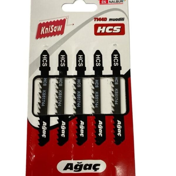 Knisaw 51744 Ahşap Testere Bıçağı 5 Parça