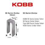 Kobb KBZ9016 16 mm 2500 Adet U Zımba Teli - Görsel 2