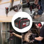 Kress KAB25 20Volt 8.0Ah Li-ion Kross Pack Profesyonel Yedek Akü - Görsel 5