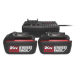 Kress KAD22 20Volt 6.0Ah Kross Pack Li-ion Çift Akü ve Akü Şarj Cihazı - Görsel 3