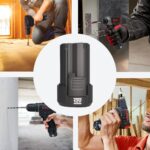 Kress KPB1202 12Volt 2.0Ah Li-ion Profesyonel Yedek Akü - Görsel 4
