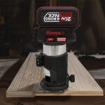 Kress KUD26.91 20Volt Kömürsüz 6/8mm Devir Ayarlı Şarjlı Profesyonel Avuç İçi El Frezesi Formika Tıraşlama (Akü Dahil Değildir) - Görsel 4