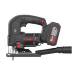 Kress KUE26 20Volt 4.0Ah Li-ion Çift Akülü Profesyonel Kömürsüz Devir Ayarlı Şarjlı Dekupaj Testere - Görsel 2