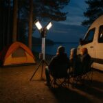 Kress KUF09.9 20Volt 2000/4500 Lümen Profesyonel Kule Tipi Teleskopik Katlanabilir LED Projektör (Akü Dahil Değildir) - Görsel 2