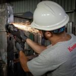Kress KUS10P 900Watt 125mm Profesyonel Avuç Taşlama - Görsel 4