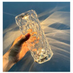 Kristal LED Kumandalı Ve Dokunmatik Masa Lambası - Görsel 5