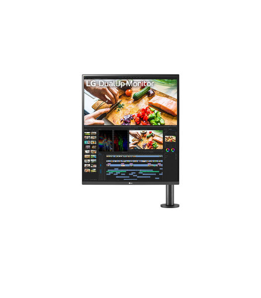 LG 28" 28MQ780 5Ms 60Hz Dual Up QHD 2K Ergo Nano IPS Monitor