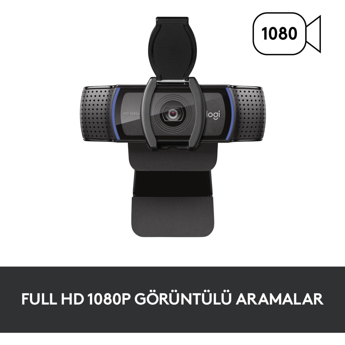 LOGITECH C920S HD PRO WEBCAM SİYAH 960-001252 - Görsel 2