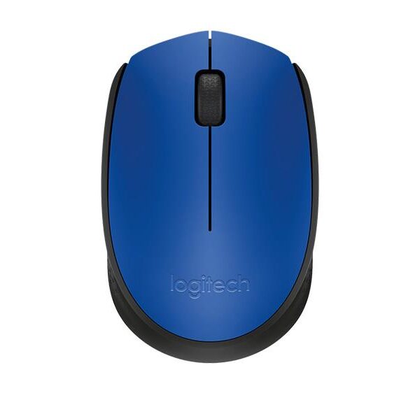 LOGITECH M171 KABLOSUZ USB MOUSE MAVİ 910-004640