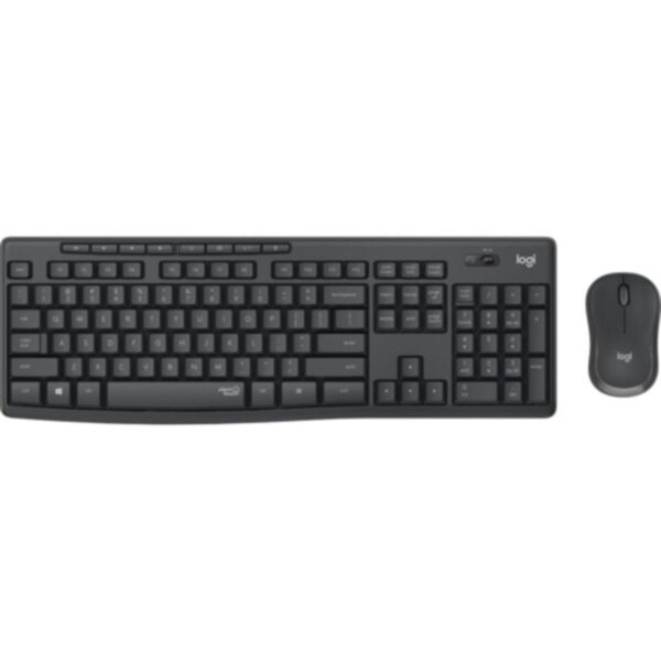 LOGITECH MK295 Q TR SESSİZ KABLOSUZ KLAVYE MOUSE SET SİYAH 920-009804