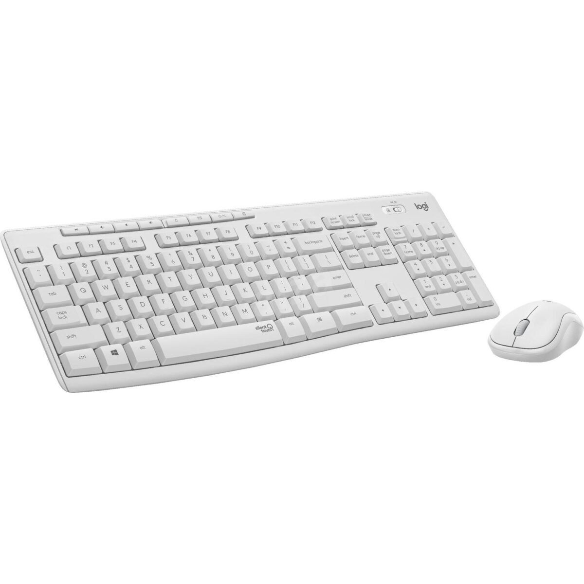 LOGITECH MK295 Q TR SESSİZ KABLOSUZ KLAVYE MOUSE SET BEYAZ 920-010089 - Görsel 1