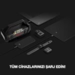 LOKITHOR JA301 12V 2000Amp Li-Polimer Akıllı Akü Takviye + Pompa + Powerbank + Led Lamba - Görsel 4