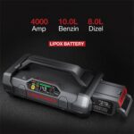 Lokithor LIPOX 14.8Volt Li-Polimer 4000A Takviye Gücü APARTX ile Uyumlu Yedek Akü - Görsel 5