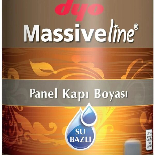 Massiveline Su Bazlı Panel Kapı Boyası Beyaz 0,75 Litre