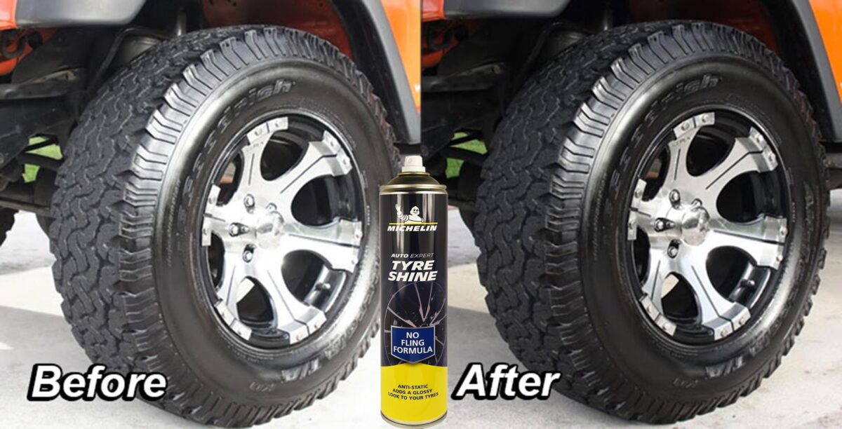 Michelin MC31432 520ml Lastik Parlatıcı Sprey - Görsel 5