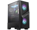 MSI MAG FORGE 100R TEMPERLI CAM ARGB PSU YOK 2X120MM 1X120MM GAMING BİLGİSAYAR KASASI SİYAH - Görsel 2