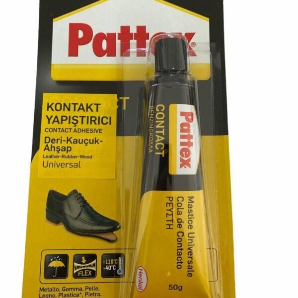 Pattex Deri Kauçuk Ahşap Yapıştırıcı 50 gr