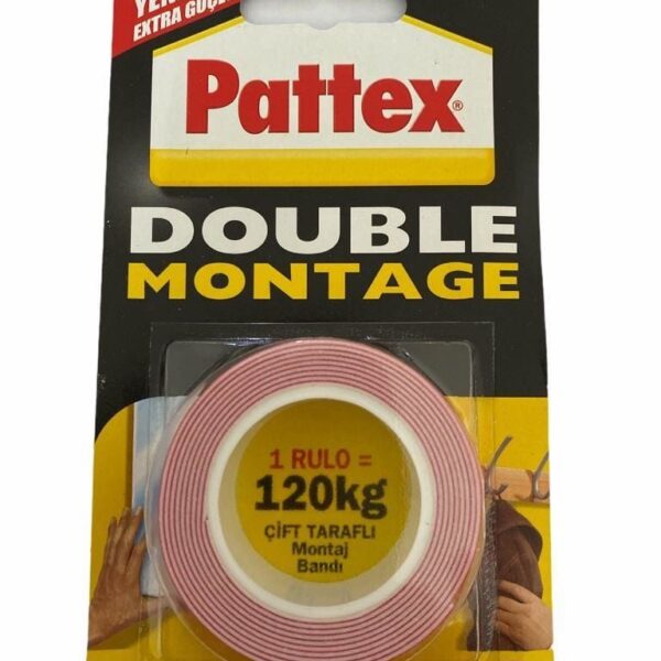 Pattex Double Montage Çift Taraflı Bant 120 kg