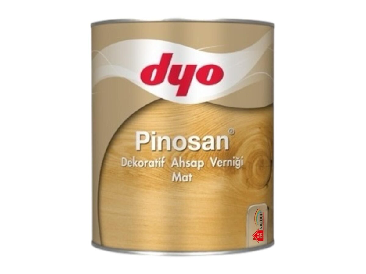 Pinosan Dekoratif Ahşap Verniği 0,75 Litre 8070 Orman Yeşili - Görsel 1
