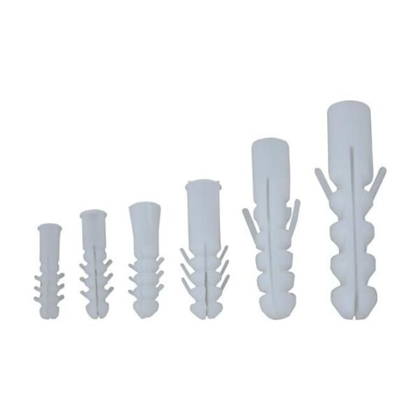 Plastik Dubel Beyaz 10 mm ( 100 Adet )