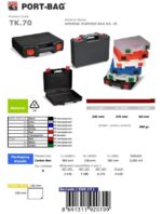 PortBag TK70 Çok Amaçlı El Aleti Çantası - Görsel 4