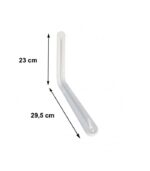 Raf Altı 10x12 mm Beyaz - Görsel 3