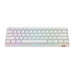REDRAGON K530W DRACONIC PRO Q TR 60% KOMPAKT KABLOSUZ-BLUETOOTH 2.4G SWITCH MEKANİK KLAVYE BEYAZ - Görsel 2