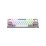REDRAGON K617 FIZZ RGB RED SWITCH MEKANİK OYUNCU KLAVYESİ BEYAZ/GRİ - Görsel 2