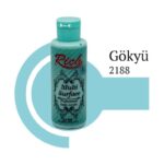Rich Multi Surface 2188 Gökyüzü Akrilik Boya 120 cc - Görsel 2