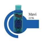 Rich Multi Surface 2196 Mavi Akrilik Boya 120 cc - Görsel 2