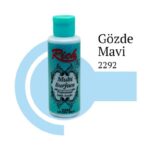 Rich Multi Surface 2292 Gözde Mavi Akrilik Boya 120 cc - Görsel 2