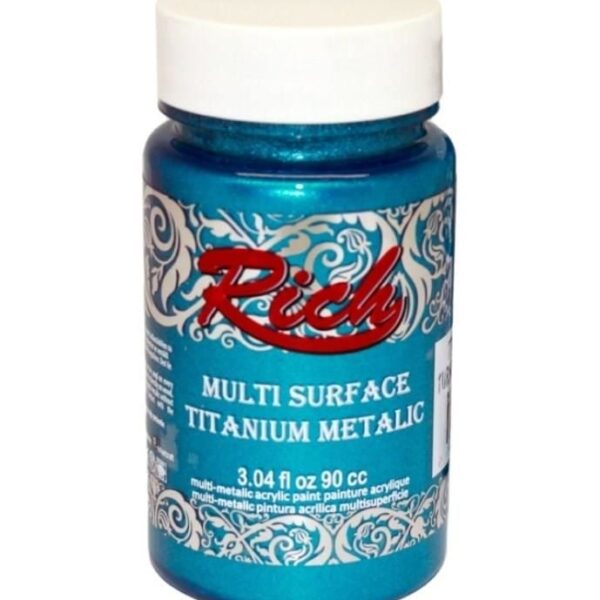 Rich Multi Surface Titanium 2572 Turkuaz Metalik 90 cc