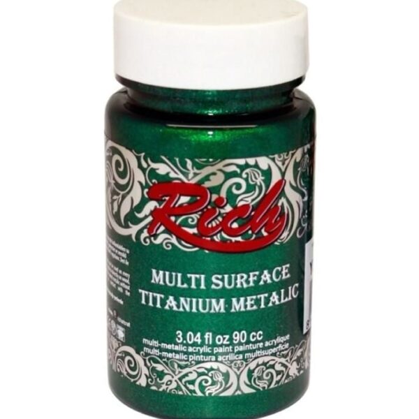 Rich Multi Surface Titanium 2552 Yeşil Metalik 90 cc