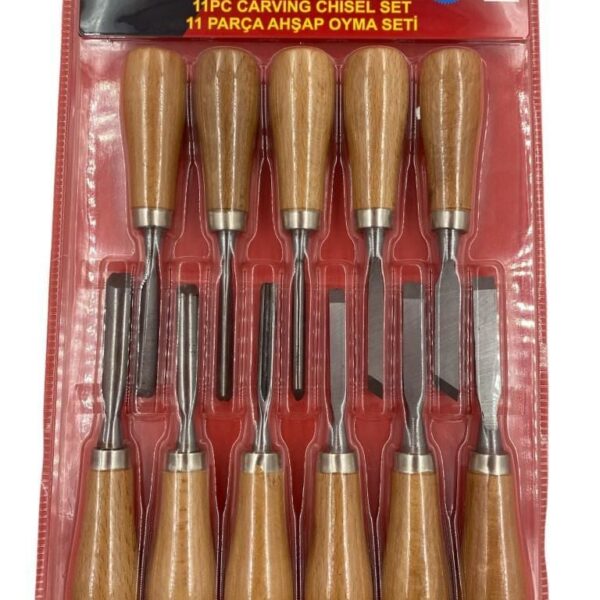 Sakata WD 100811 Ahşap Oyma Seti 11 Parça
