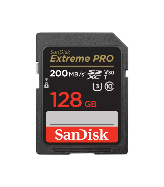 SanDisk Extreme Pro SD UHS I 128GB Card